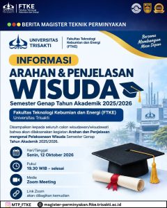 Undangan Sosialisasi dengan Wisudawan Semester Genap TA. 2025/2026